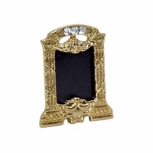Free Standing Antique Brass Photo Frame