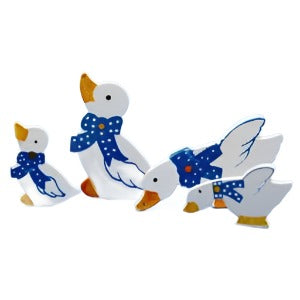 Duck Wall Decorations 4pc