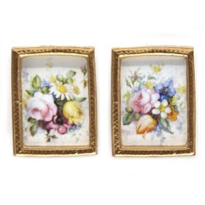 Set of 2 Floral Pictures