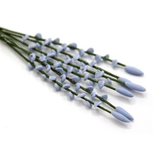 Set of 6 Flower Spray Pale Blue