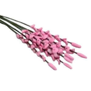Flower Spray Pink Set of 6
