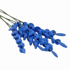 Set of 6 Flower Spay Violet/ Blue