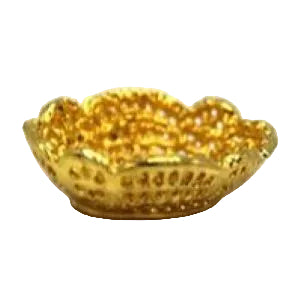 Fruit Bowl Gold Finish