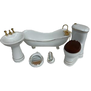 Bathroom Set White