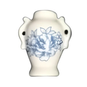 Blue Flower Vase With Handles