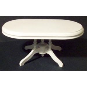 Oval Table White