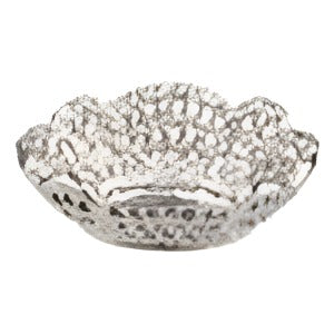 Silver Filigree Basket