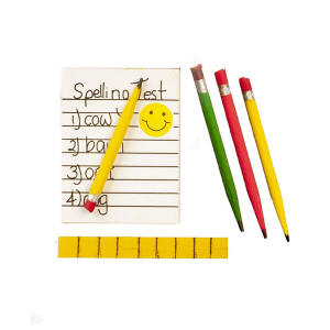 Notebook Pencils 7 Ruler