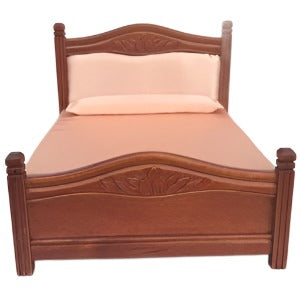 Double Bed Brown
