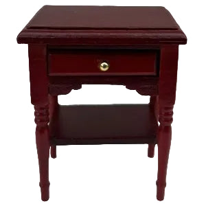 Bedside Table Mahogany