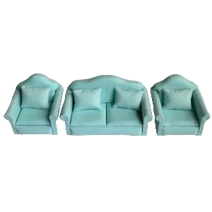 Sofa Set Mint Fabric