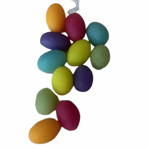 12 Coloured Eggs