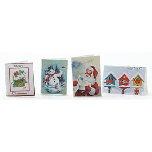 Christmas Card Set 4pc