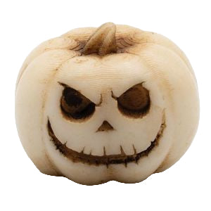 Resin Pumpkin Jack O Lantern