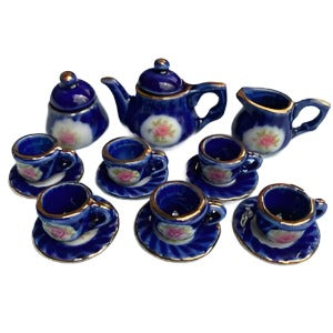 Blue Tea Set