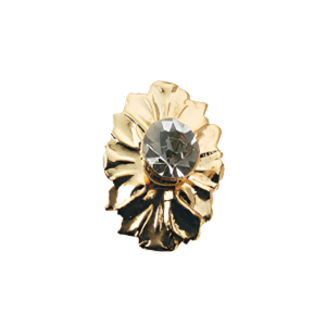 Crystal Medallion Door Knobs 2 pcs