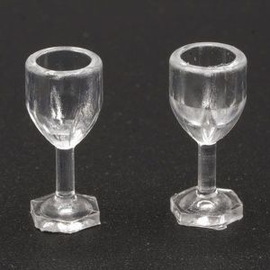 Empty Wine Glasses 2pc