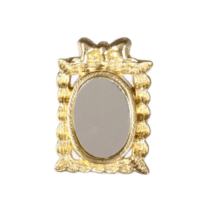 Small Gold Mirror