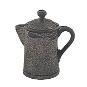 Black Coffee Pot