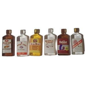 6 Spirit Bottles