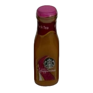 Frappuccino Bottle Red Lid Black Tea