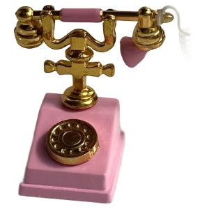 Pink Telephone Old Style