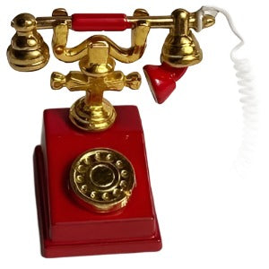 Red Telephone Old Style