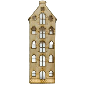 Amsterdam Canal House 1  Kit 1:144