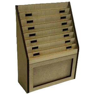 Card Stand 3mm Shelves
