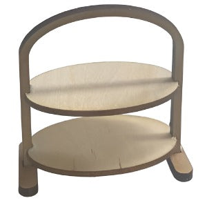Laser Cut Cake stand Kit Wide