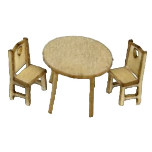 Dining Room Furniture Kit 1:144