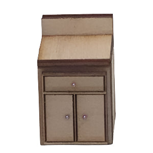 1:48 Scale Kitchen Unit Bench Kit