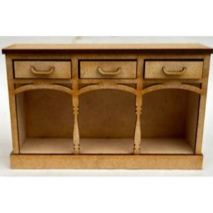 Sideboard With Arches 3 Bay Kit