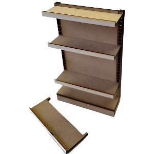 Shop Shelf With Adjustable Shelves Kit