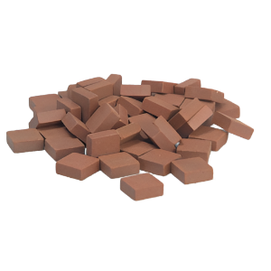 Square Red Patio Bricks 50pcs