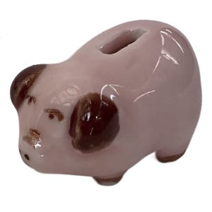 Piggy Bank Pink & Brown