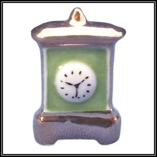 China Green And Gold Clock