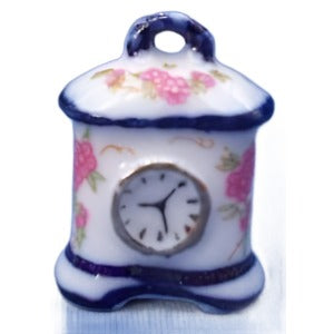 China Blue Clock