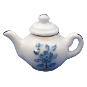 Teapot Blue Flower