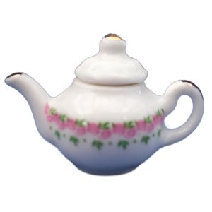 Teapot Pink Vine