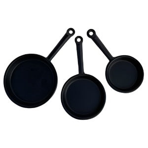 Black Frypans 3pcs