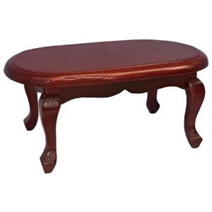 Oval Coffee Table Mahogany