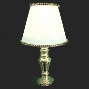 Table Lamp With A Brass Base