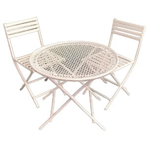 Wire Table And Chairs Set