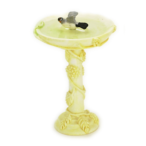 Birdbath and Bird Ivory