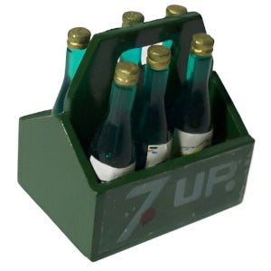 7 Up Bottles In A Carry Box