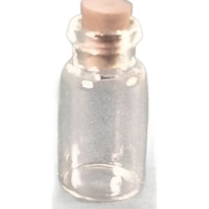 Glass Jar With Rubber Stopper
