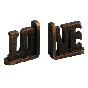 LOVE Bookends