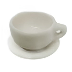 French 'Bol' Coffee Cup And Saucer