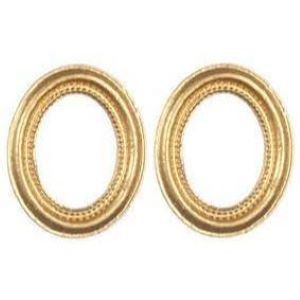 Small Gold Oval Frames